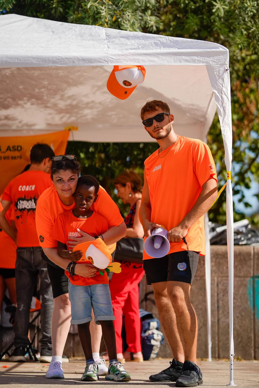 Lo stand di Urban Heroes